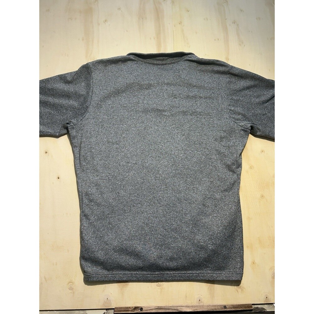 Columbia Men’s Medium Gray Quarter Zip Sweater Weather Fleece Pullover Jacket - Picture 4 of 9